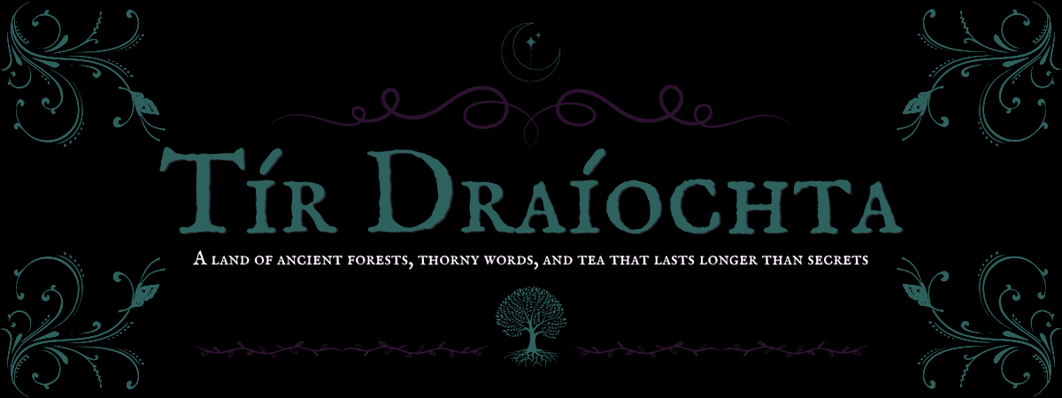 Tír Draíochta banner for mobile